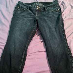 Dark wash jeggings